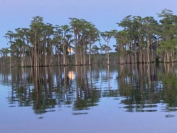 [Moonrise, Banks Lake]