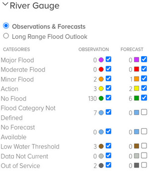 [Legend: NOAA River Gauges 2024-11-22]