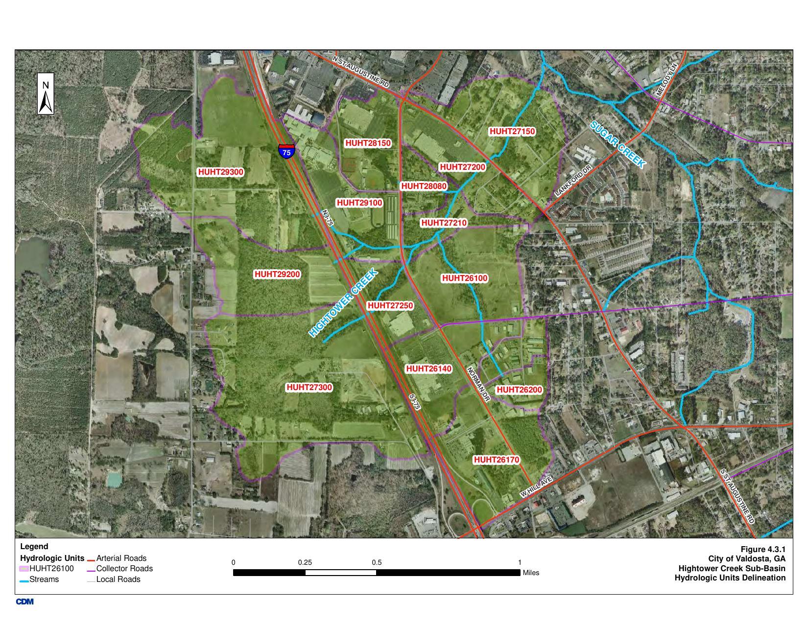 Hightower Creek in Valdosta Master Stormwater Management Plan