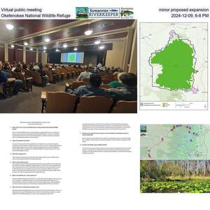 [Virtual public meeting, minor proposed expansion, Okefenokee National Wildlife Refuge, 2024-12-09, 6-8 PM]