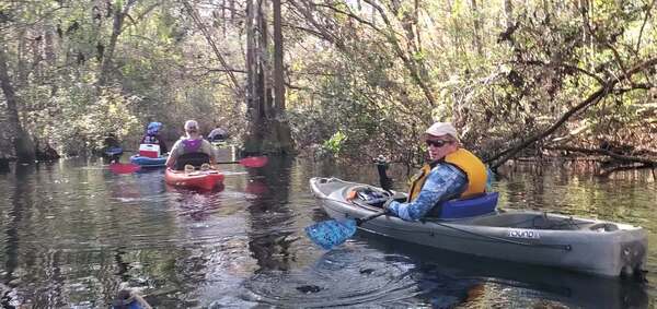 [This is why we need clean water, on the Suwannee River in the Okefenokee Swamp --Phil Royce, 2023-12-09, 30.8224033, -82.3820025]