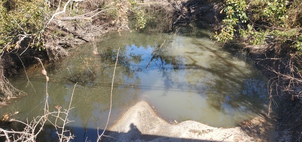 [Sugar Creek downstream]