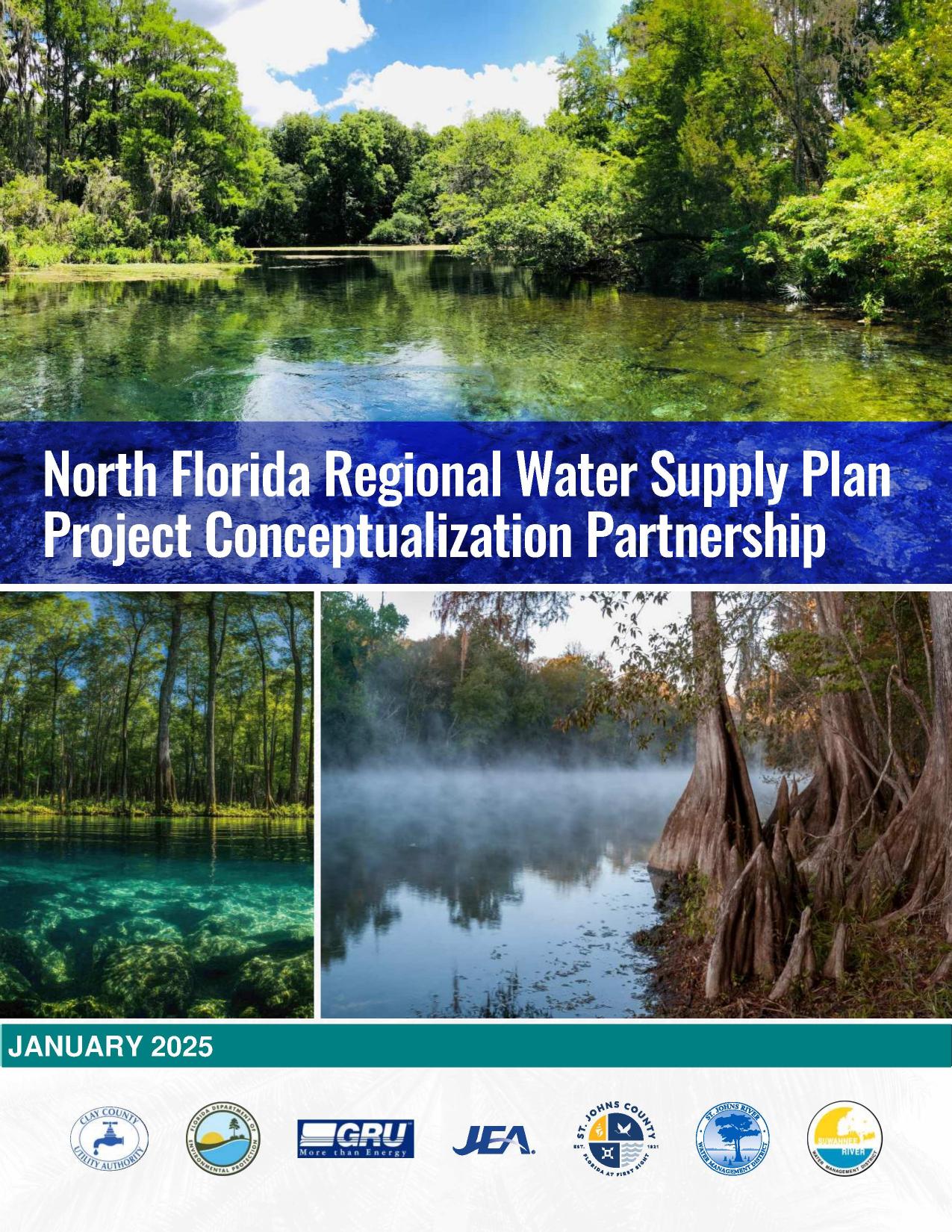 North Florida Regional Water Supply Plan Project Conceptualization Partnership, January 2025