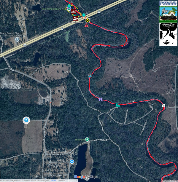 [Map: Alapaha Plantation Subdivision Water System --ARWT]