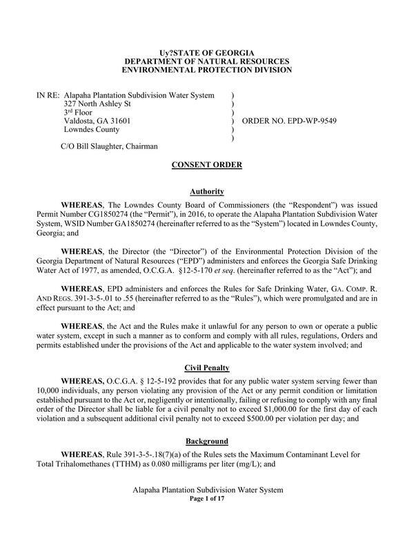 [Authority, Civil Penalty, Background]