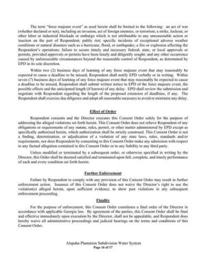 [Effect of Order, Further Enforcement, Finality]