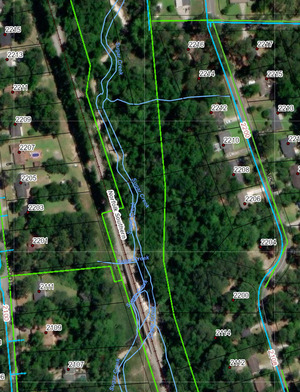 [Map: Sugar Creek RR Trestle to Brighton Road --VALORGIS 2024-01-08]