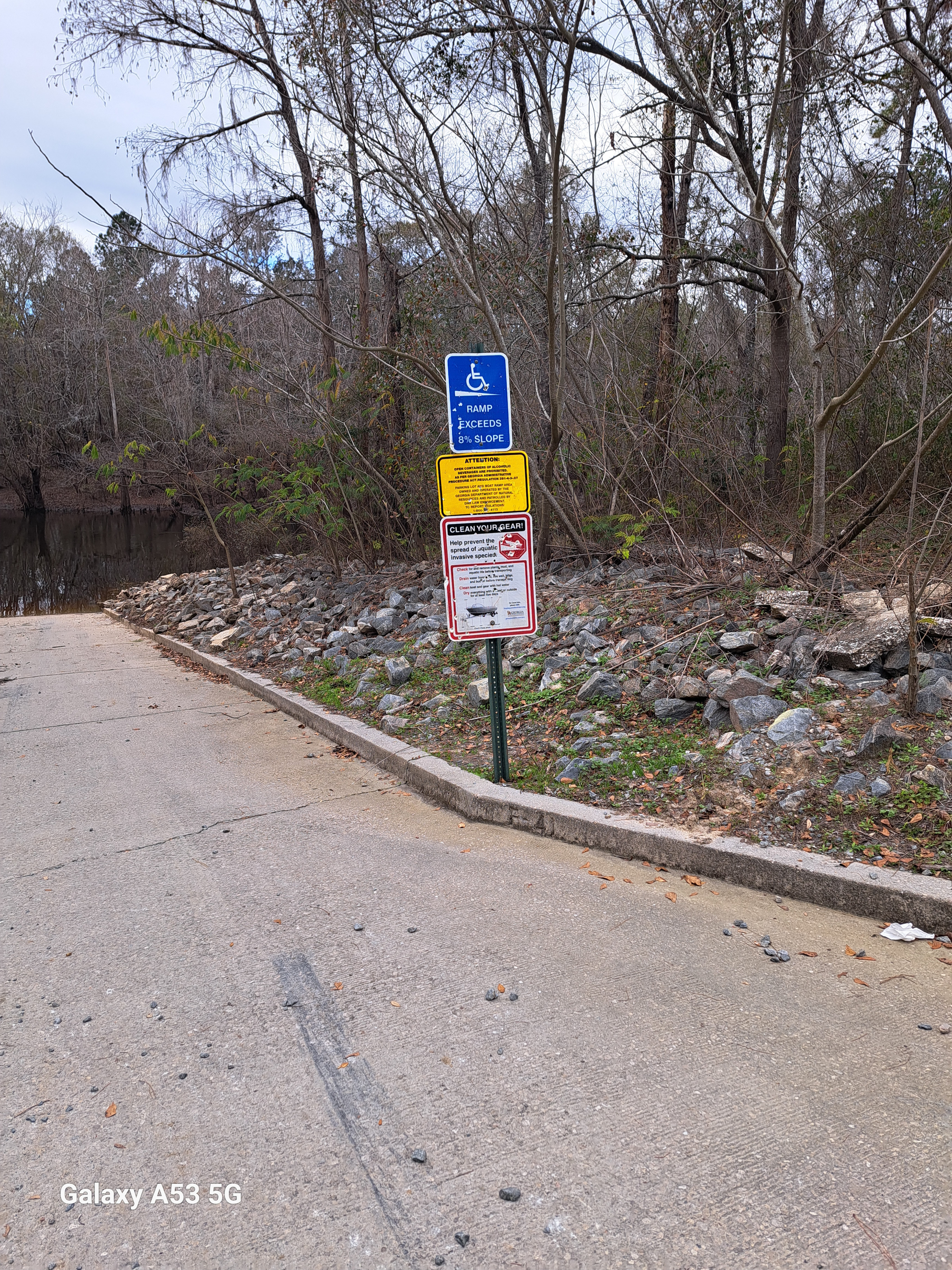 Clean Your Gear, Troupville Boat Ramp, Little River @ GA 133 2025-01-05