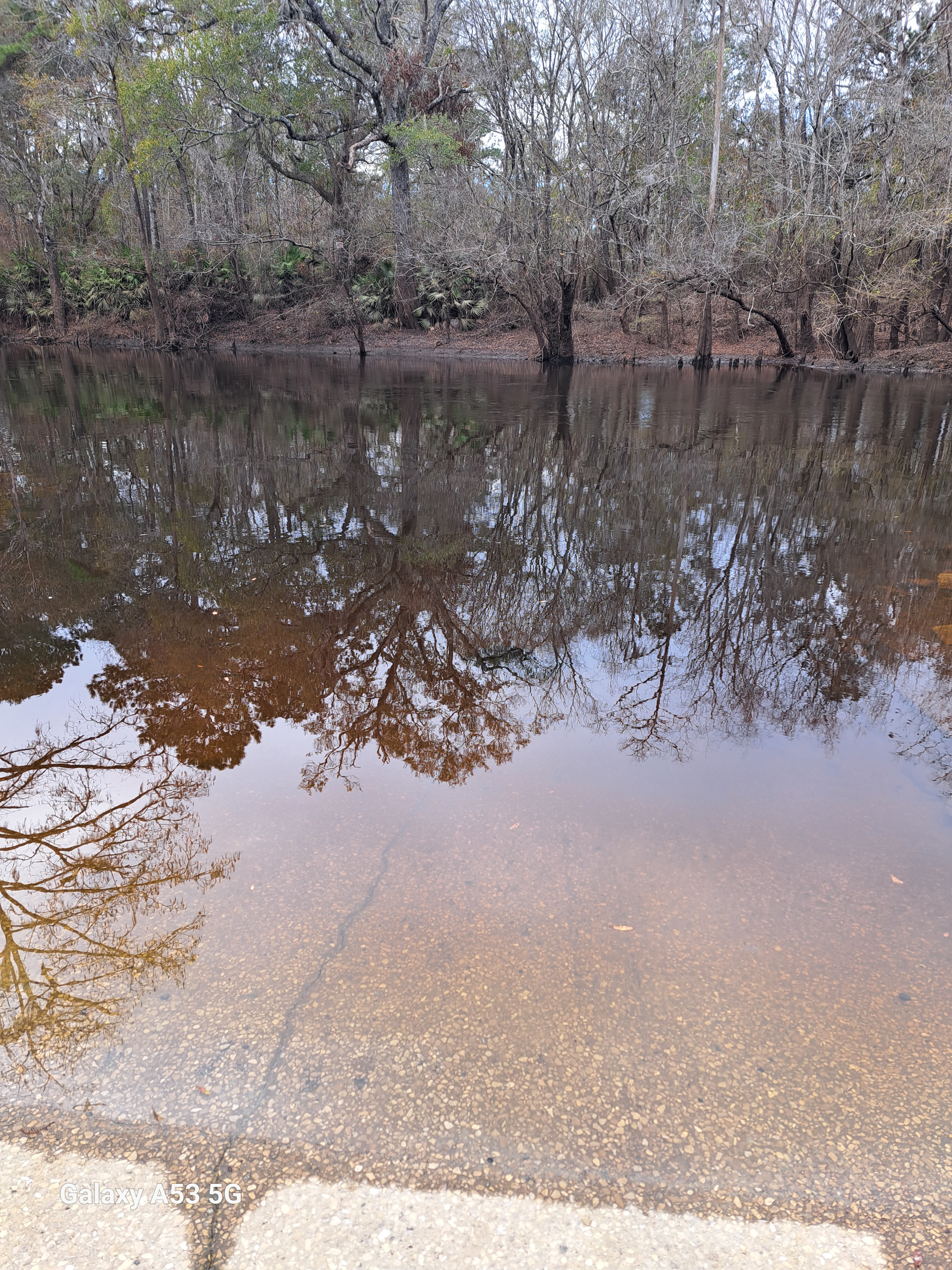 Across, Troupville Boat Ramp, Little River @ GA 133 2025-01-05