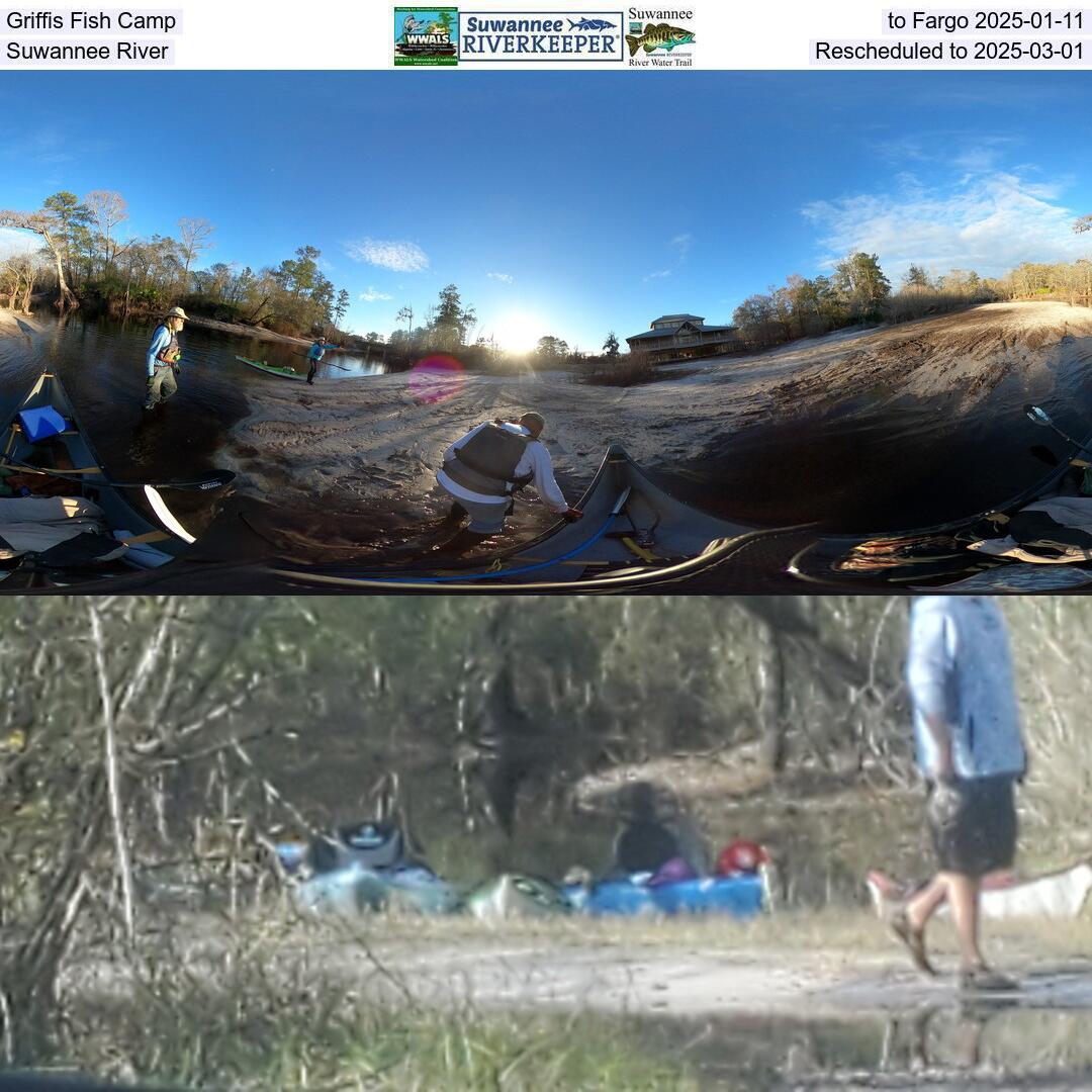 Griffis Fish Camp to Fargo 2025-01-11, Suwannee River, Dress warmly