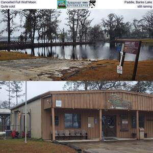 [Cancelled Full Wolf Moon Paddle, Banks Lake, Quite cold, still raining]