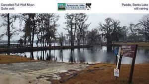 [Cancelled Full Wolf Moon Paddle, Banks Lake, Quite cold, still raining]