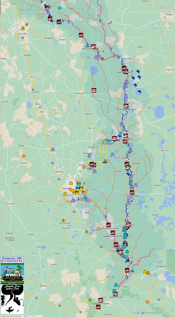 [Map: Lakeland Boat Ramp --ARWT]