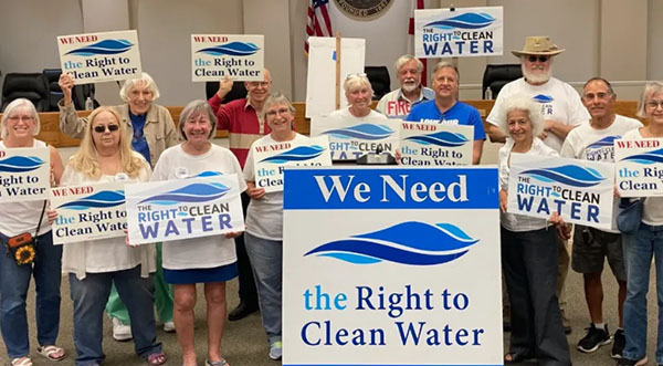 [Titusville Right to Clean Water protest --Speak Up Wekiva]