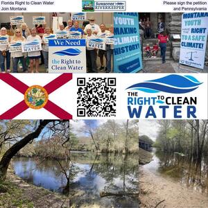 [Florida Right to Clean Water, Please sign the petition, Join Montana and Pennsylvania]