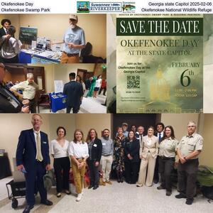 [Okefenokee Day, Georgia state Capitol 2025-02-06, Okefenokee Swamp Park, Okefenokee National Wildlife Refuge]