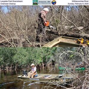 [Langdale Park Downstream Withlacoochee River Chainsaw Cleanup, Sunday, February 9, 2025]