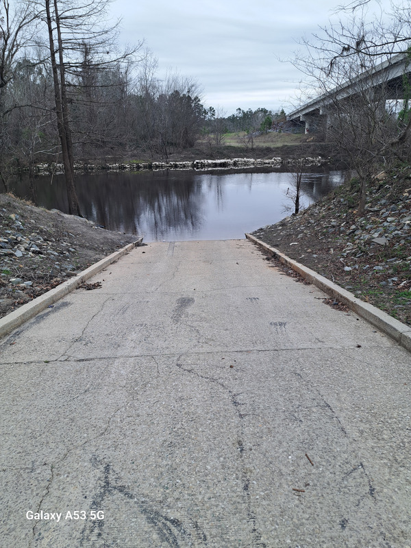 [State Line Boat Ramp, Withlacoochee River @ Madison Highway 2025-02-14]