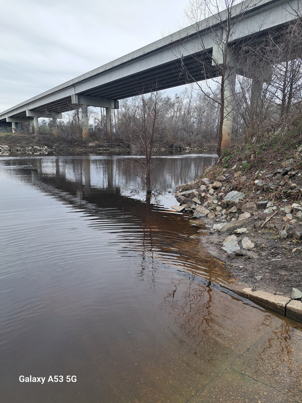 Horn Bridge, State Line Boat Ramp, Withlacoochee River @ Madison Highway 2025-02-14