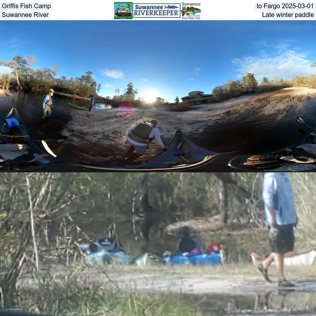 Griffis Fish Camp to Fargo 2025-03-01, Suwannee River, Late Winter paddle