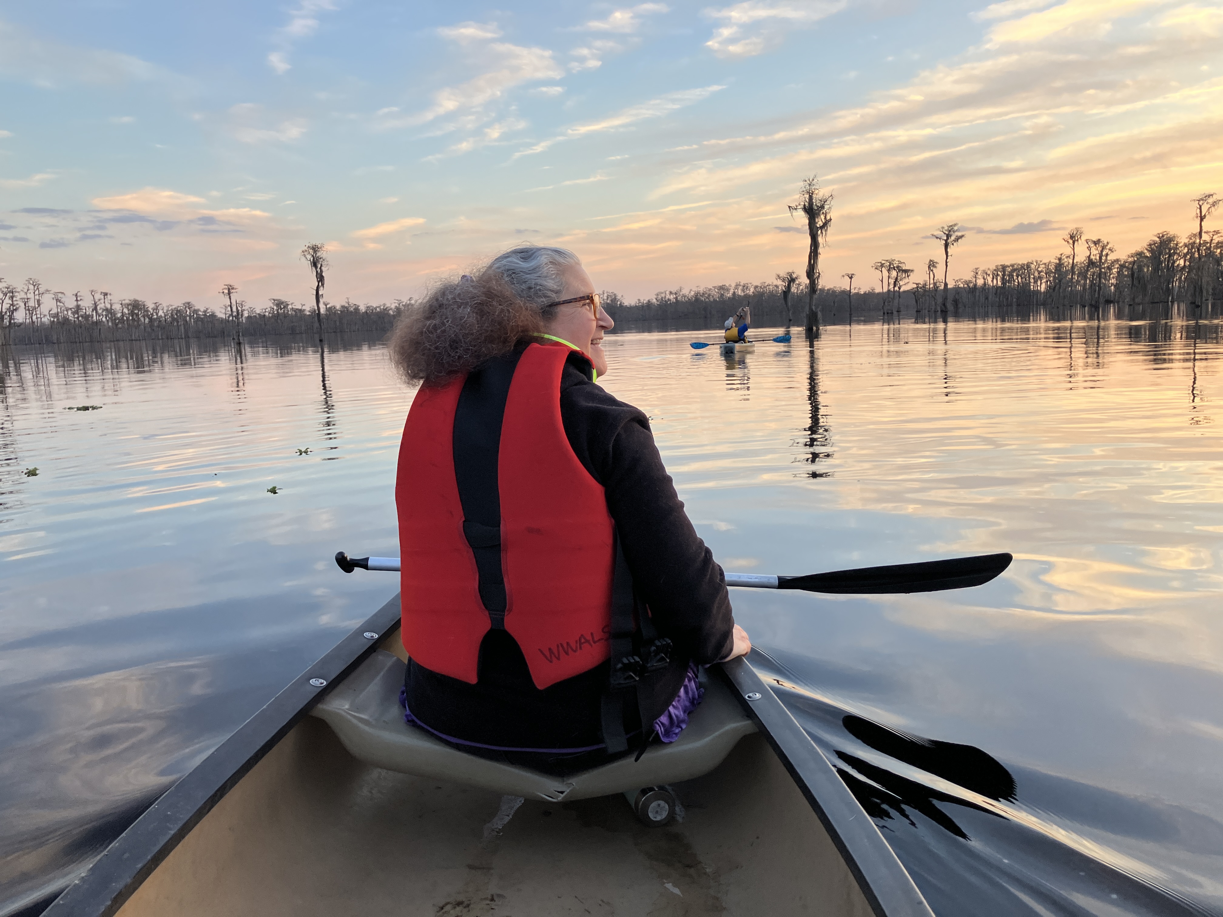 Sarah likes the sunset --Gretchen Quarterman