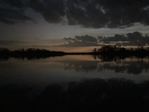 [Boats in the gloaming --Gretchen Quarterman]