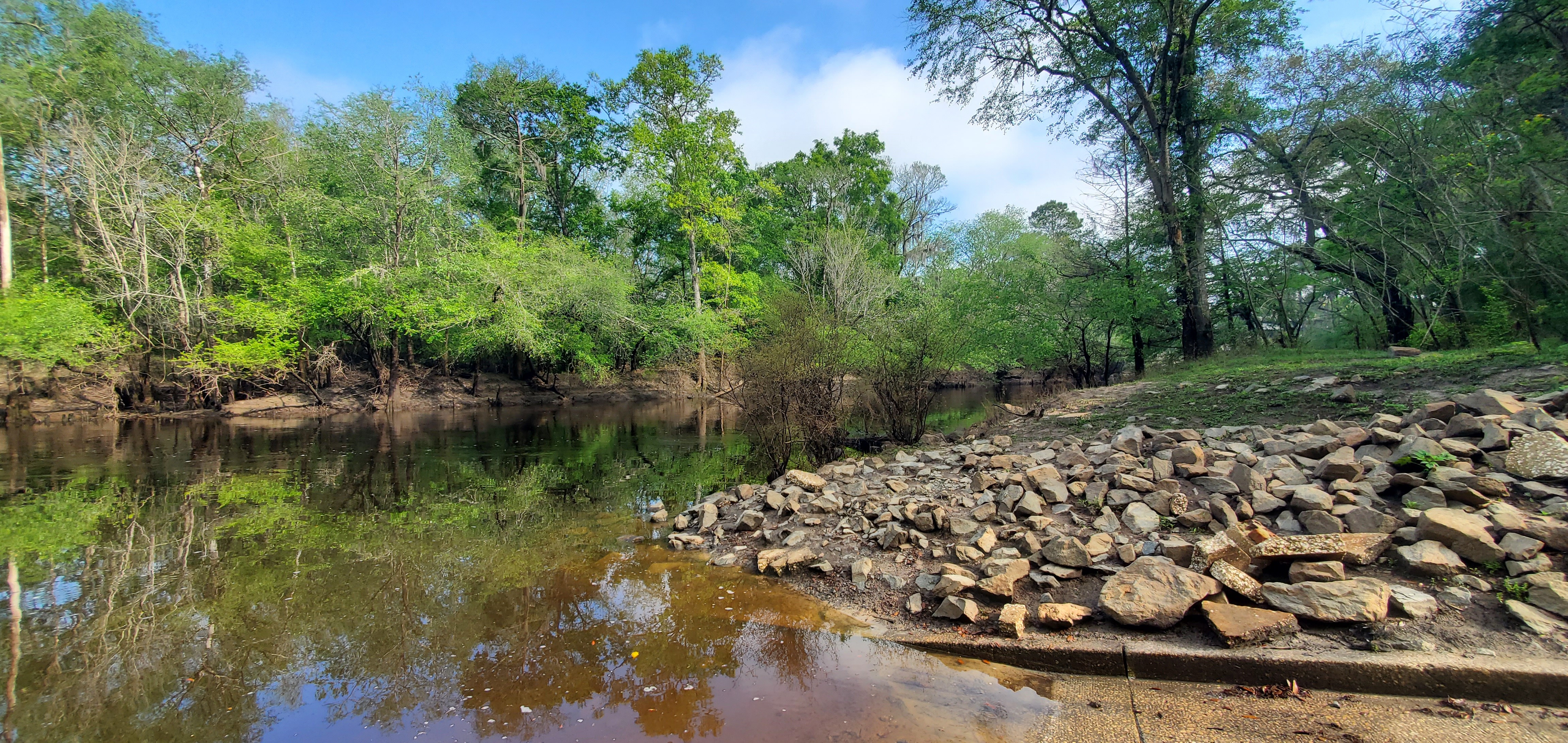 Upstream, Little River, Troupville Boat Ramp, 10:02:42, 30.8514062, -83.3474863