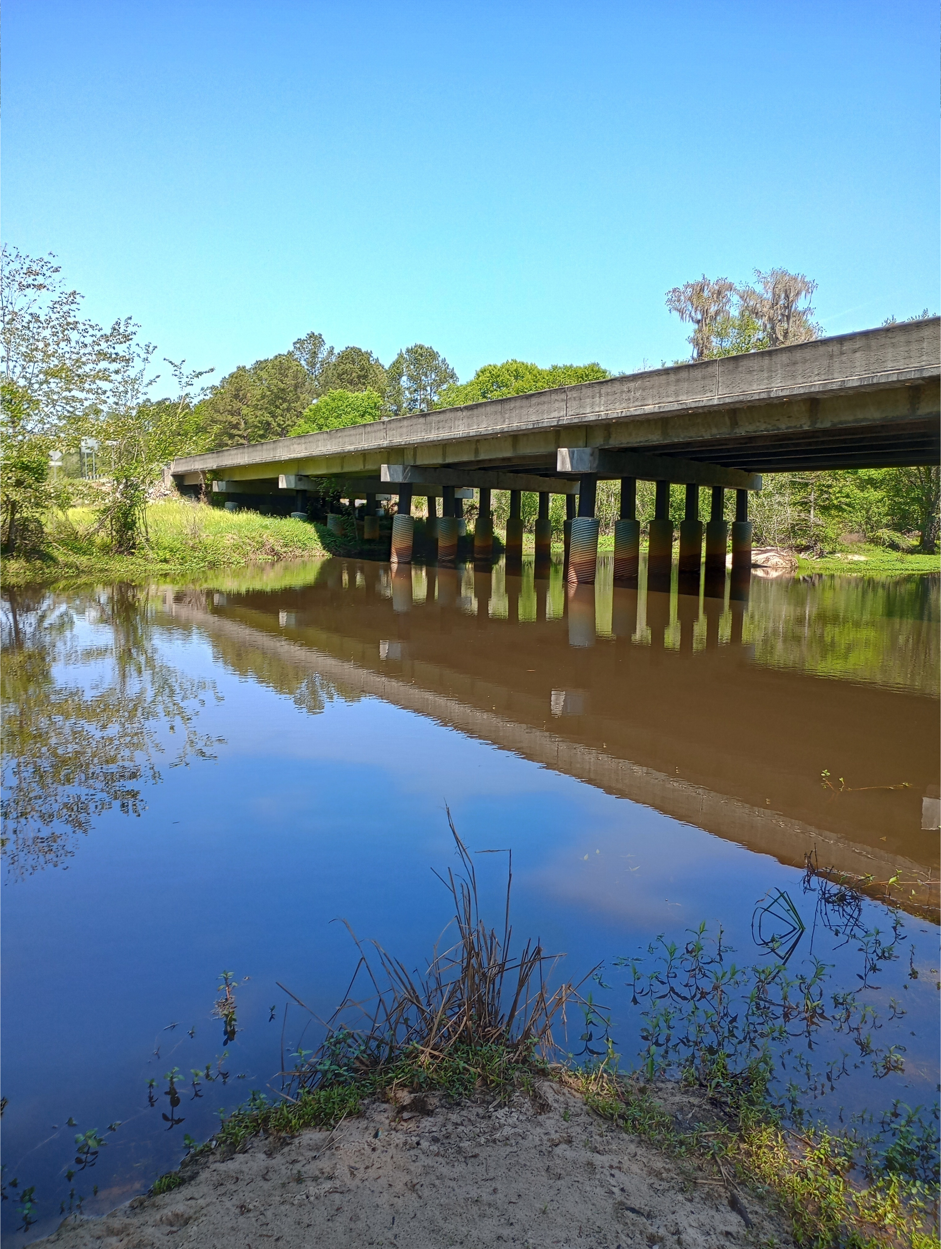 Bridge, GA 125, Tifton, GA, New River of Withlacoochee @ GA 125 2025-03-04, 2025:04:02 12:51:11, 31.3605251, -83.4274521