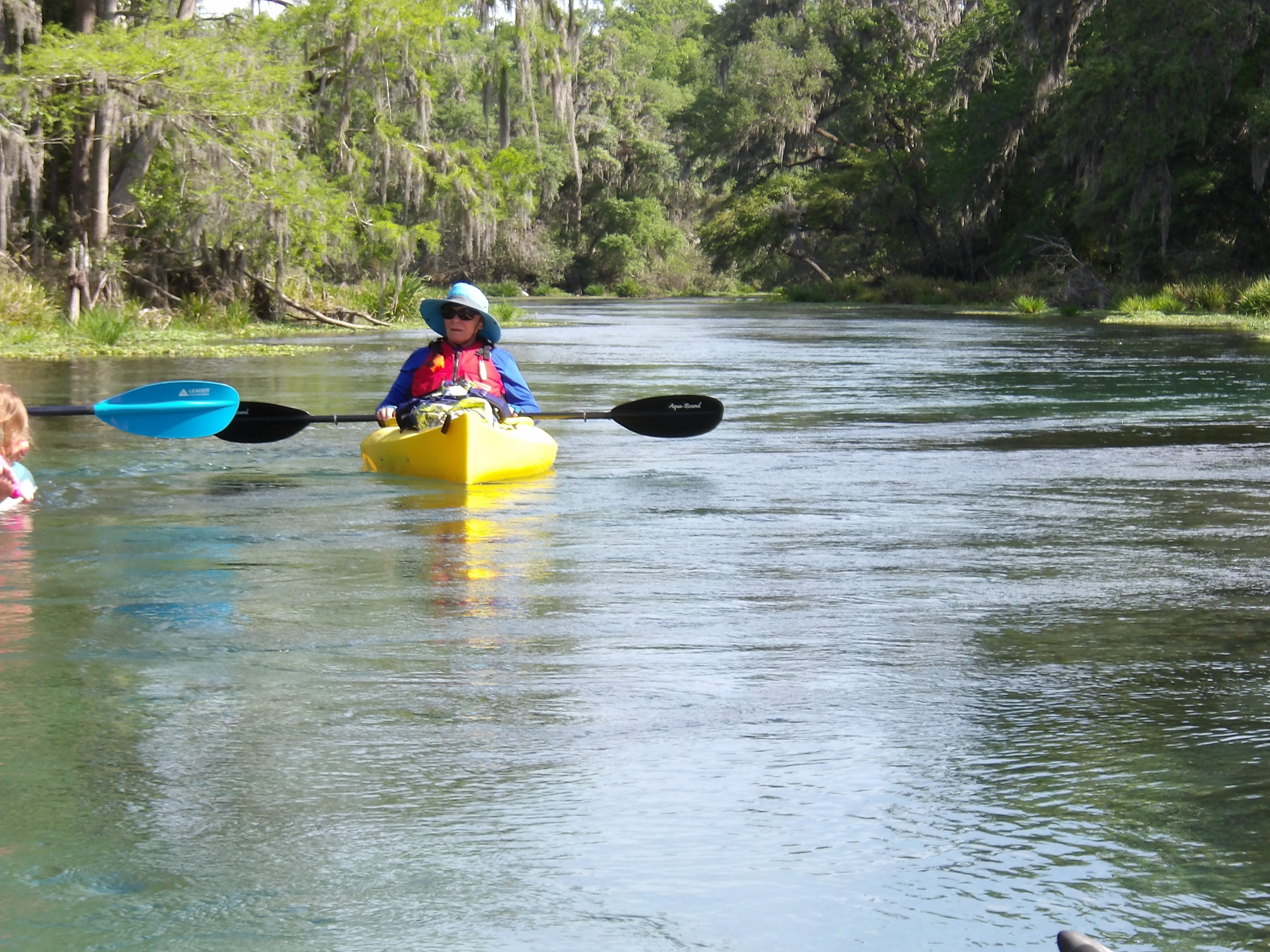 Paddler from far away --Janet Martin