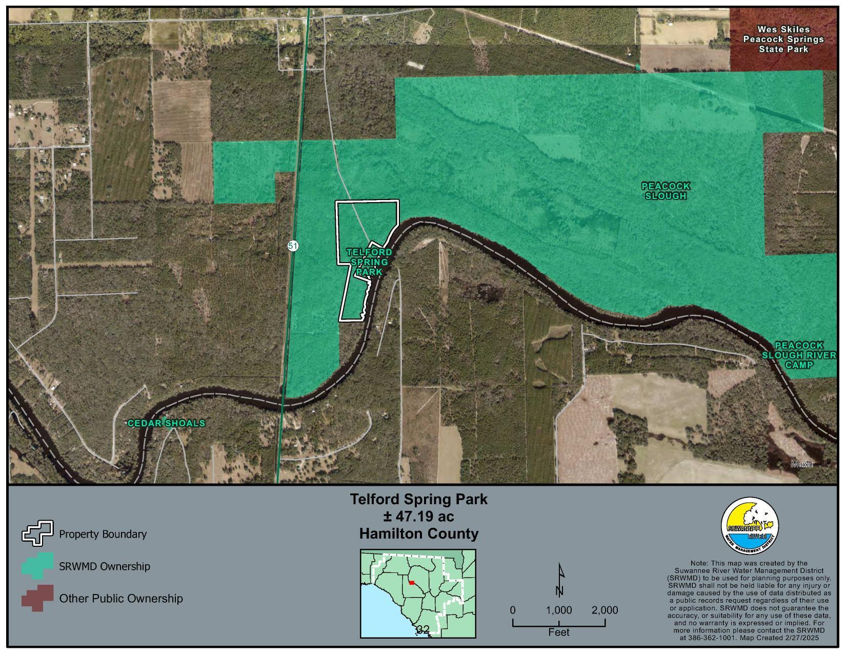 Location Map: Telford Spring Park