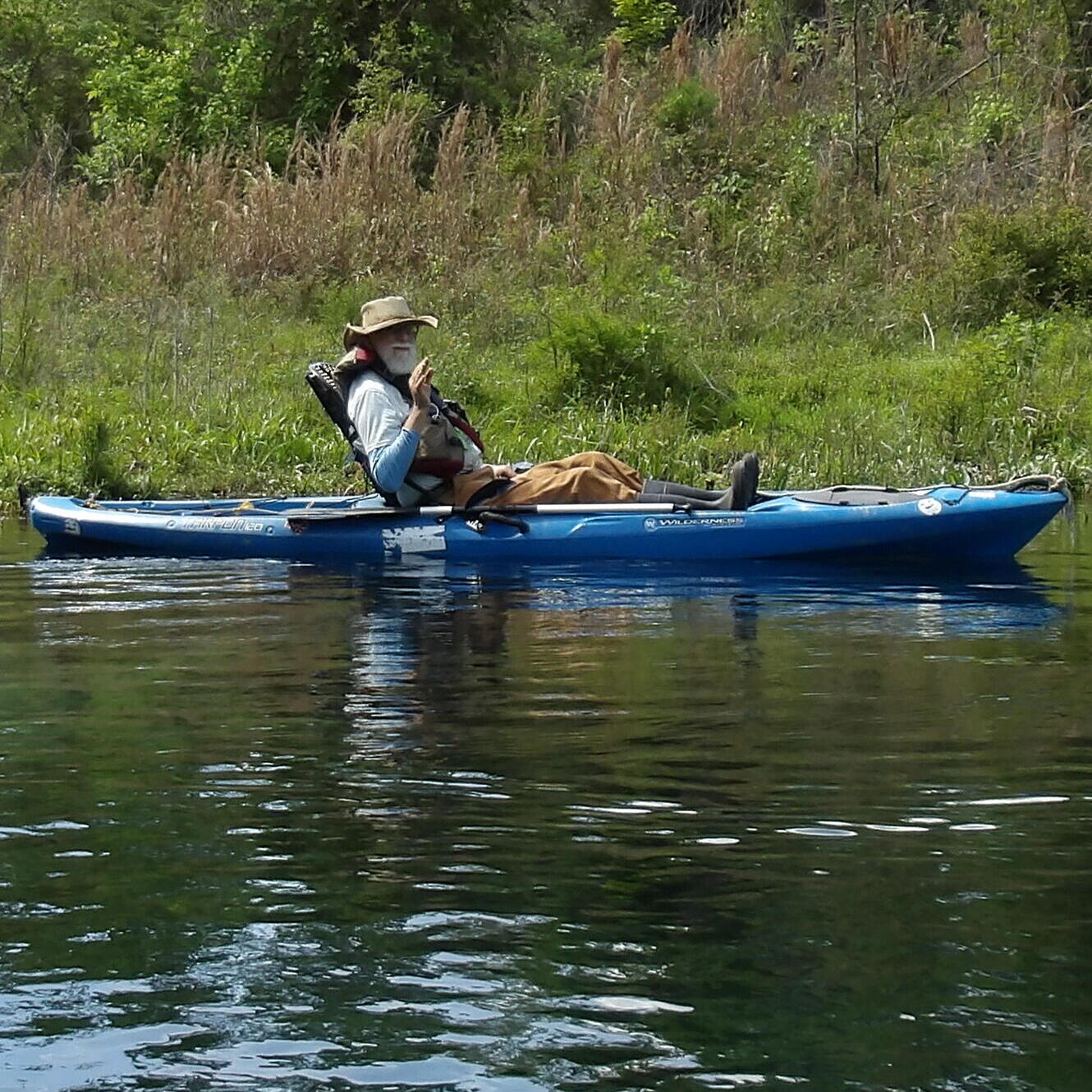 John S. Quarterman, Suwannee Riverkeeper, Ichetucknee River --Janet Martin
