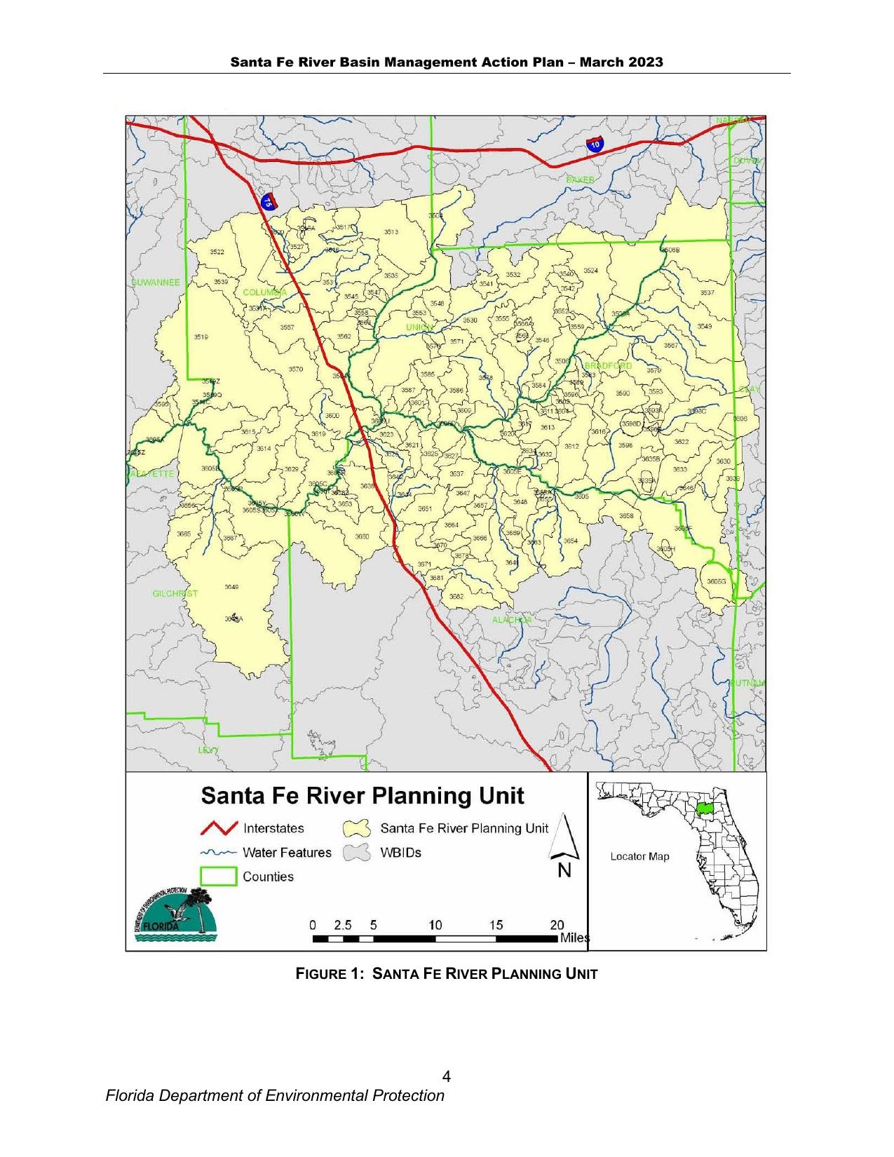 Santa Fe River Planning Unit March 2023