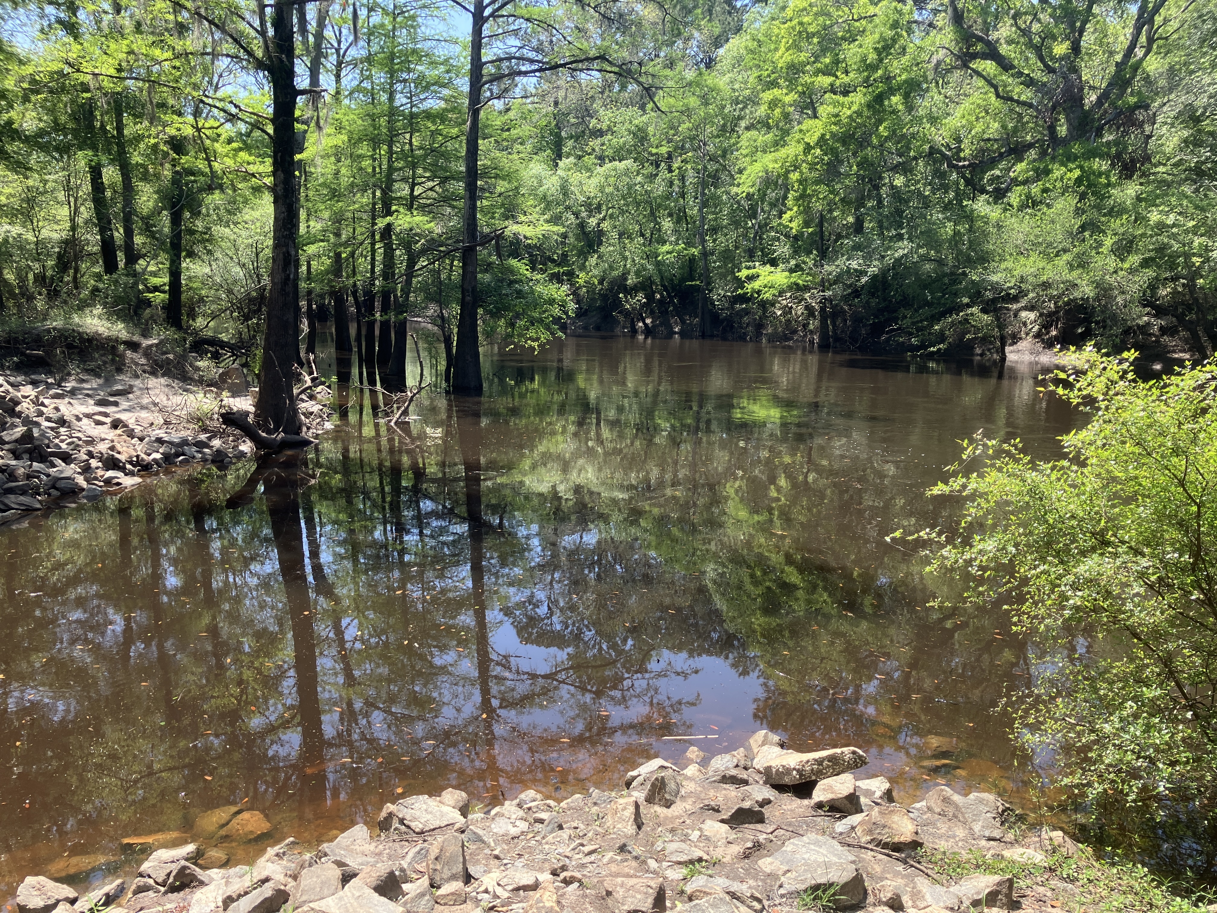 Downstream, Troupville Boat Ramp Little River @ GA 133 2025-04-09