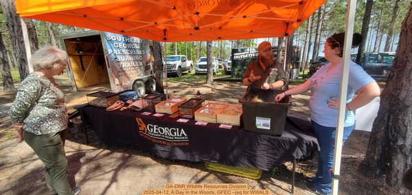 GA-DNR Wildlife Resources Division, 2025-04-12, A Day in the Woods, GFEC --jsq for WWALS