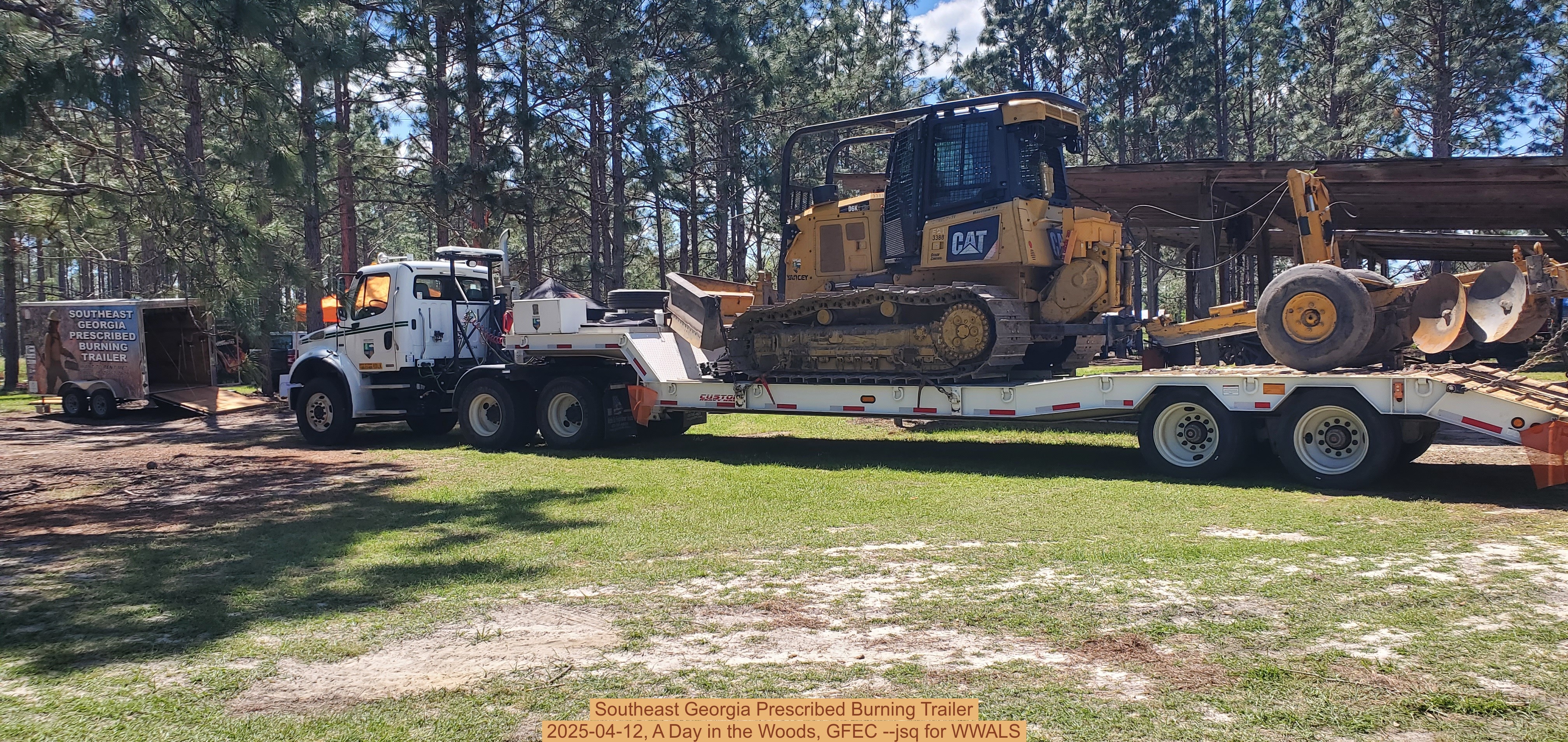 Southeast Georgia Prescribed Burning Trailer, 2025-04-12, A Day in the Woods, GFEC --jsq for WWALS