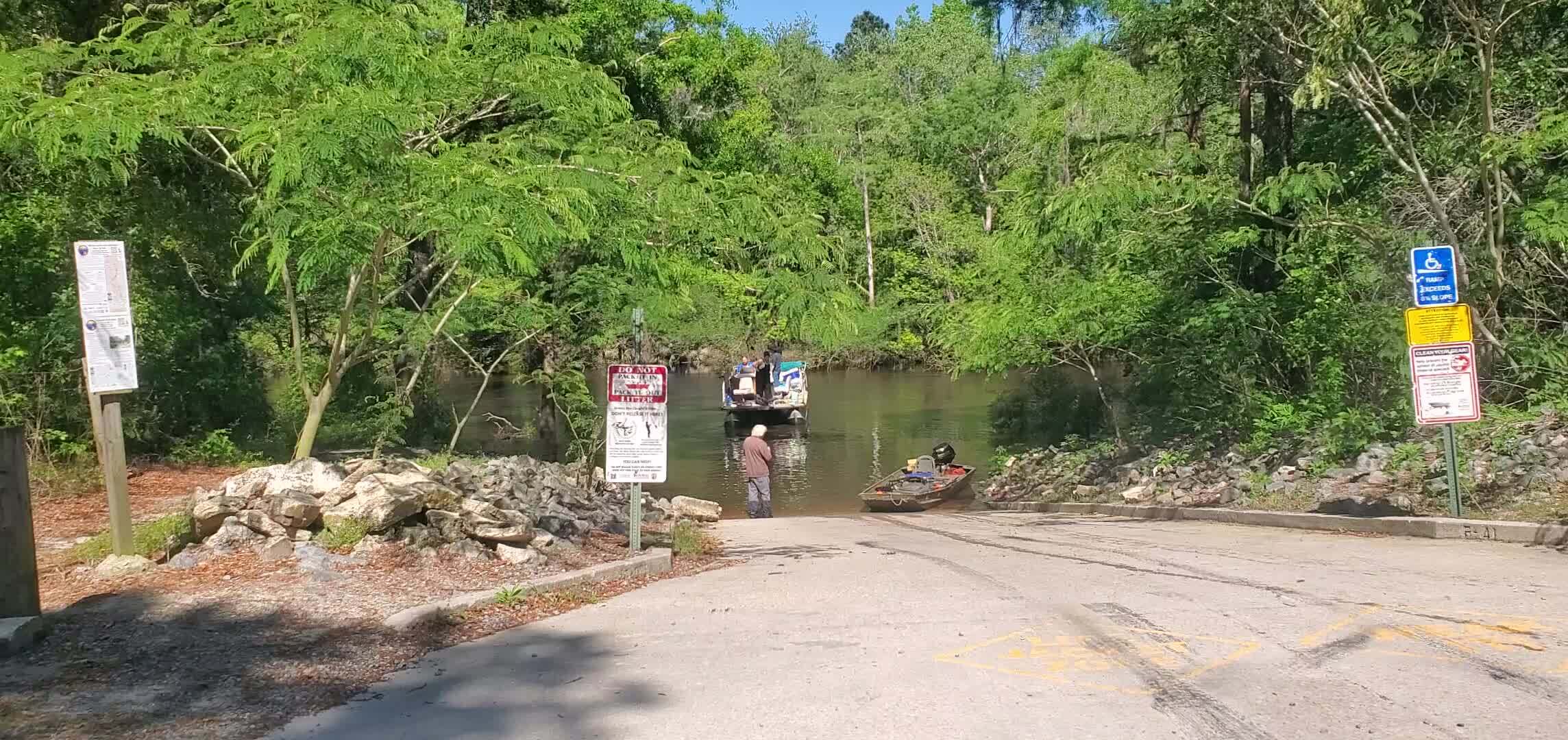 Movie: Putting in at Troupville Boat Ramp on the Little River, 10:57:44, 30.8514158, -83.3472953 (9.9M)