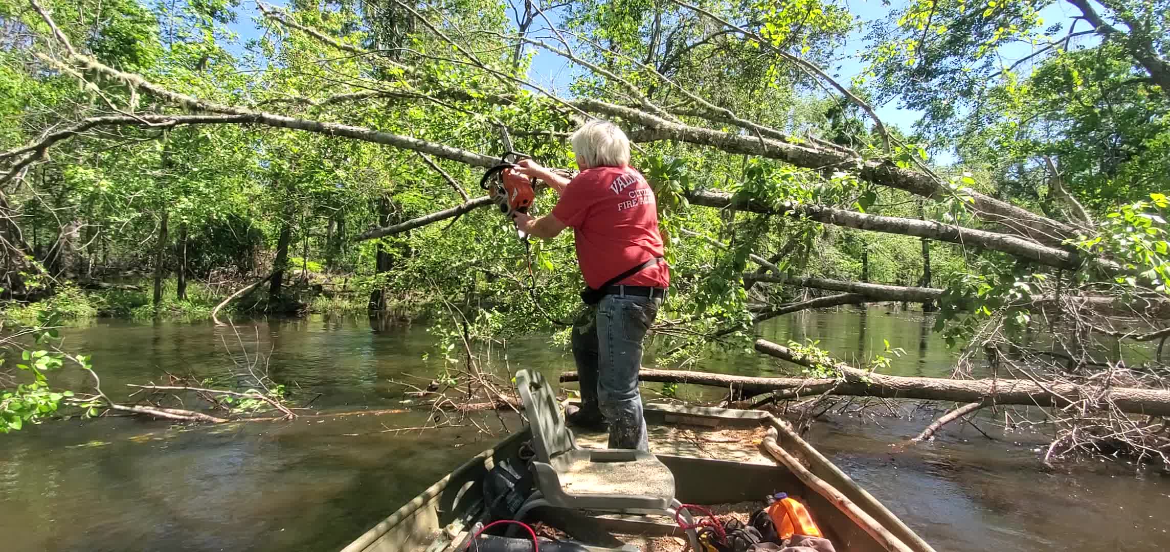 Movie: If the water gets that high, nobody should be paddling anyway, 11:55:30, 30.8579929, -83.326 (49M)