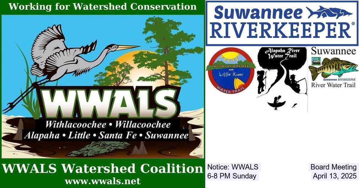 [Notice: WWALS Board Meeting, 6-8 PM Sunday, April 13, 2025]
