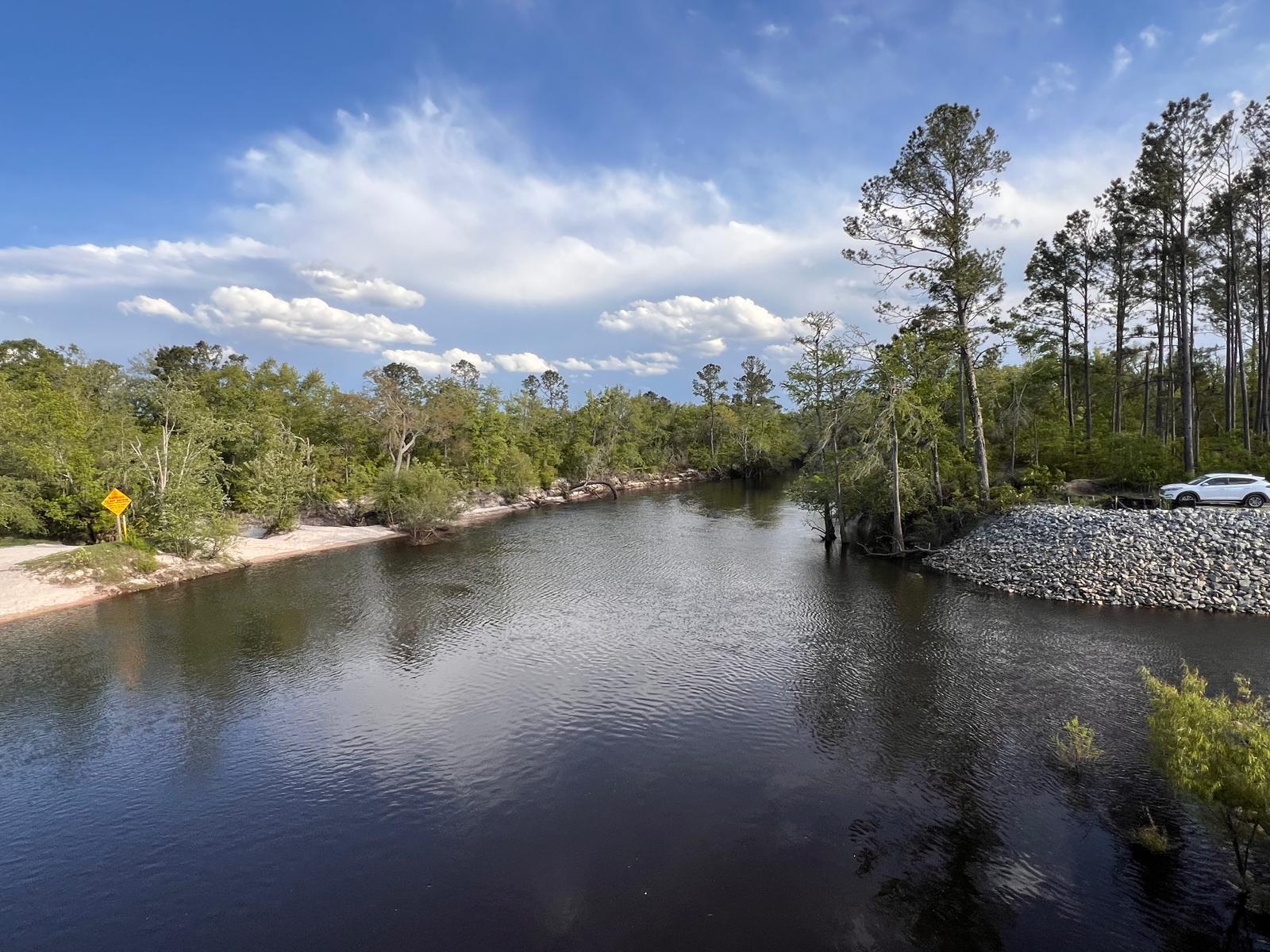 Downstream, Lakeland Boat Ramp, Alapaha River @ GA 122 2025-04-11