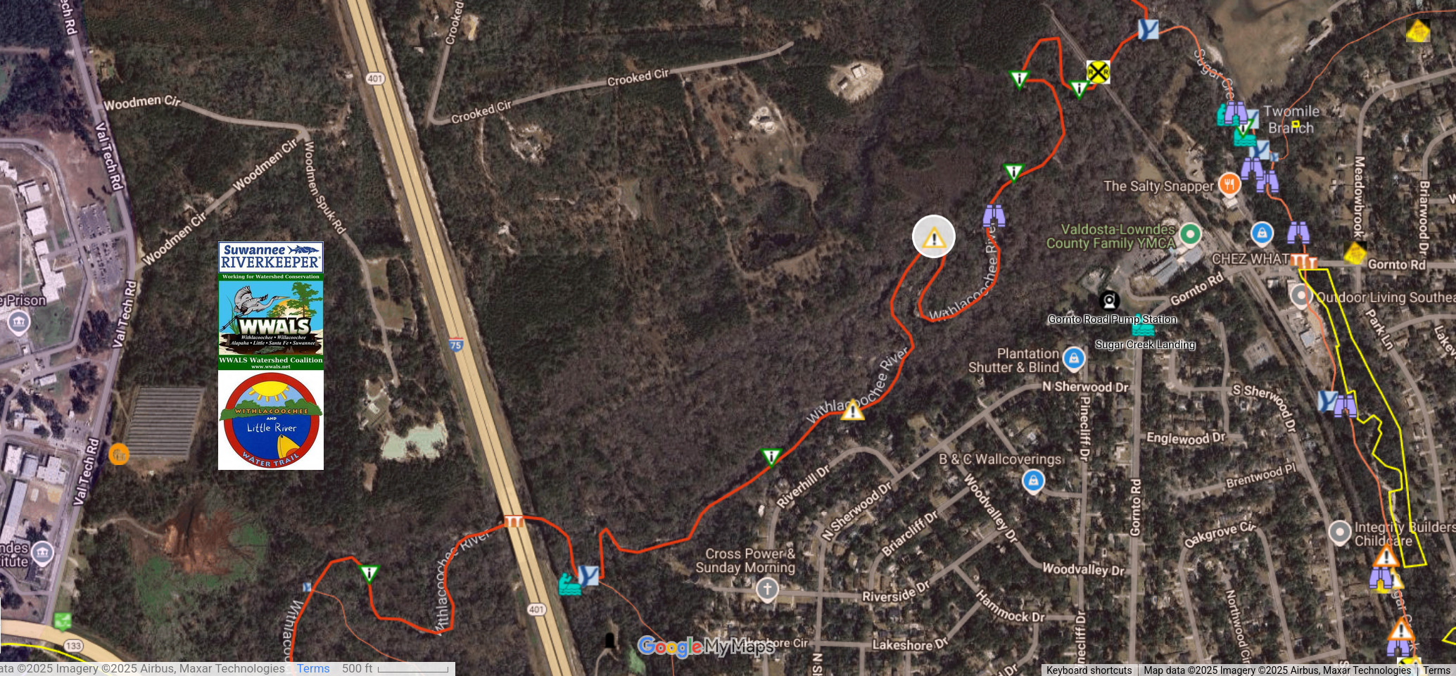 Map: Holland Deadfall --WLRWT