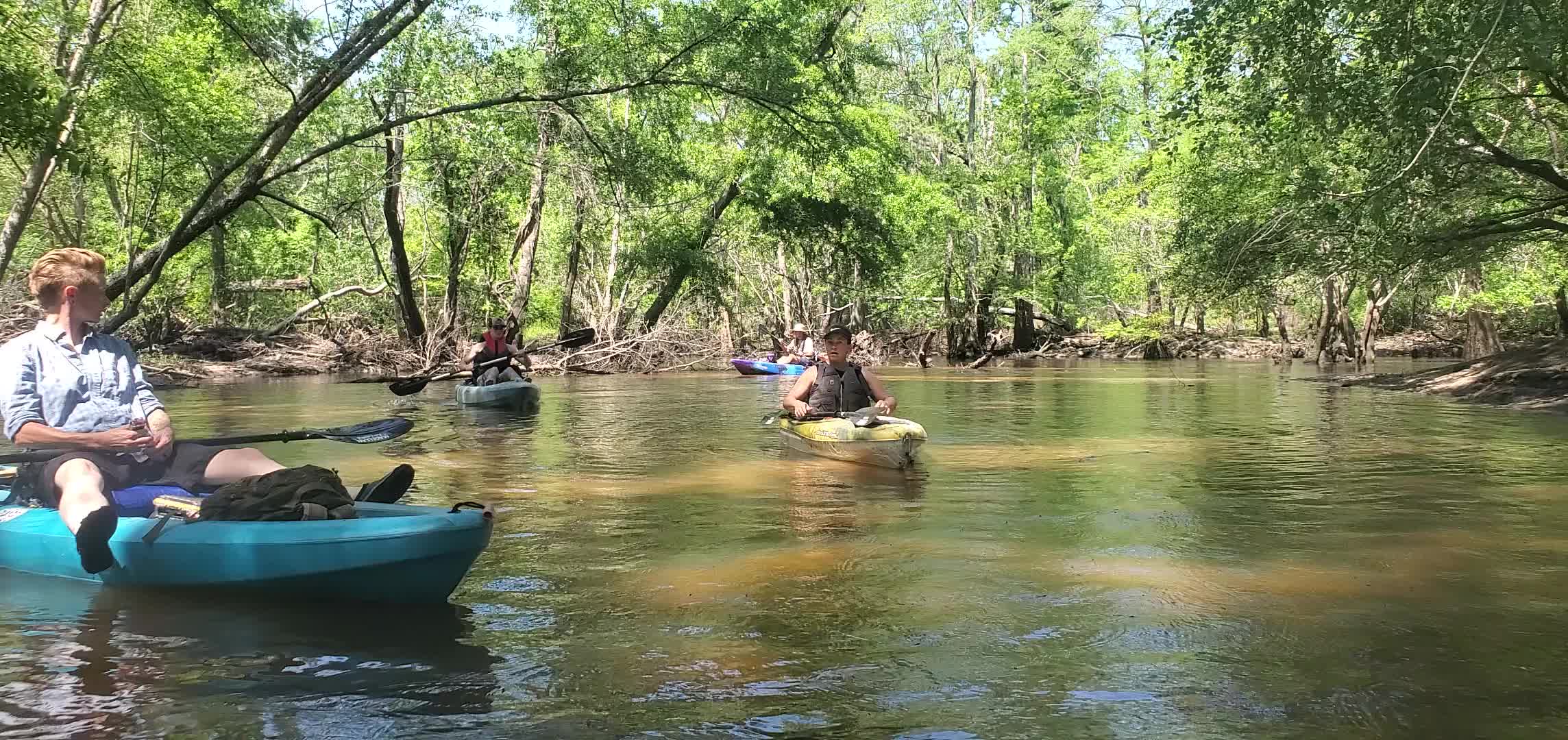 Movie: Valdosta Utilities got a not-too-clean water quality result for Sugar Creek, 12:04:34, 30.8638088, -83.3204127 (24M)