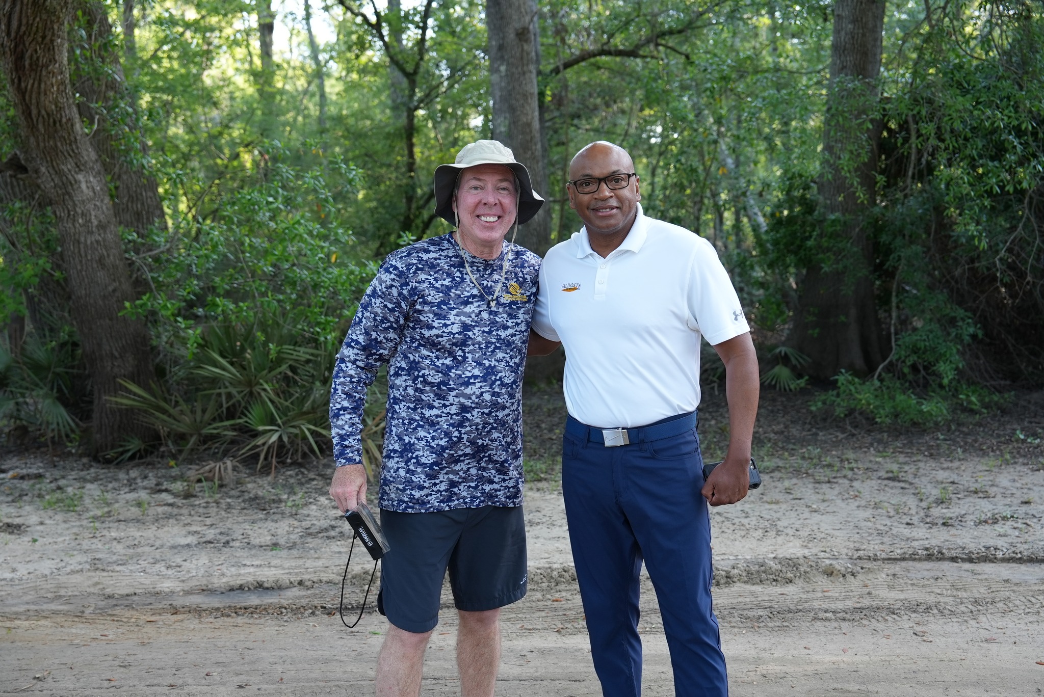 Valdosta Mayor Scott James Matheson and City Manager Richard Hardy --Catherine Ammons