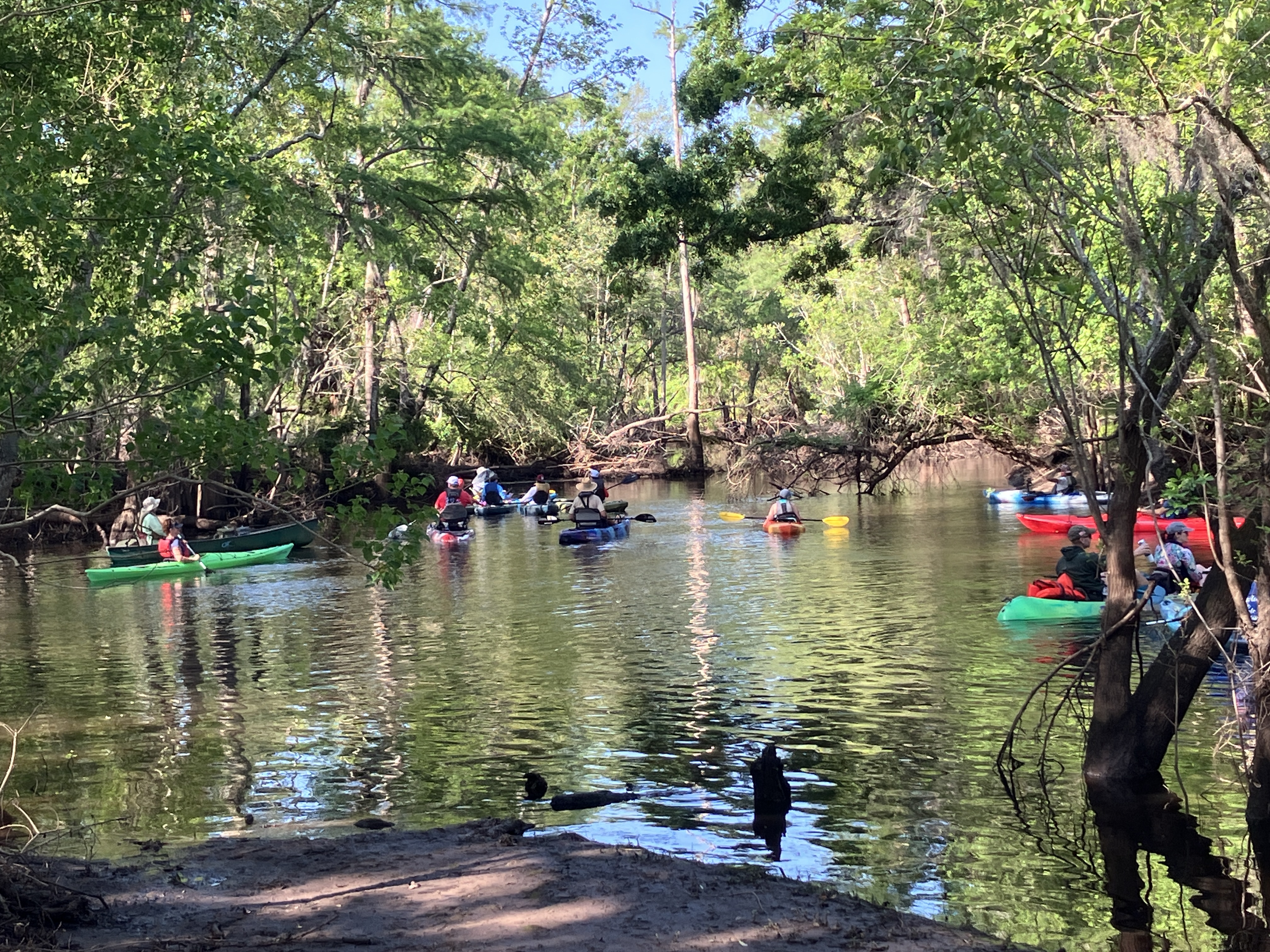 Even a double kayak --Gretchen Quarterman