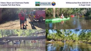 [Videos: Mayor and Chairmans Paddle, Withlacoochee River 2025-04-19, Langdale Park Boat Ramp to Sugar Creek]