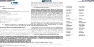 [Waterkeeper Alliance advocates EPA and USACE restore longstanding protections for the nation’s waters 2025-04-23]