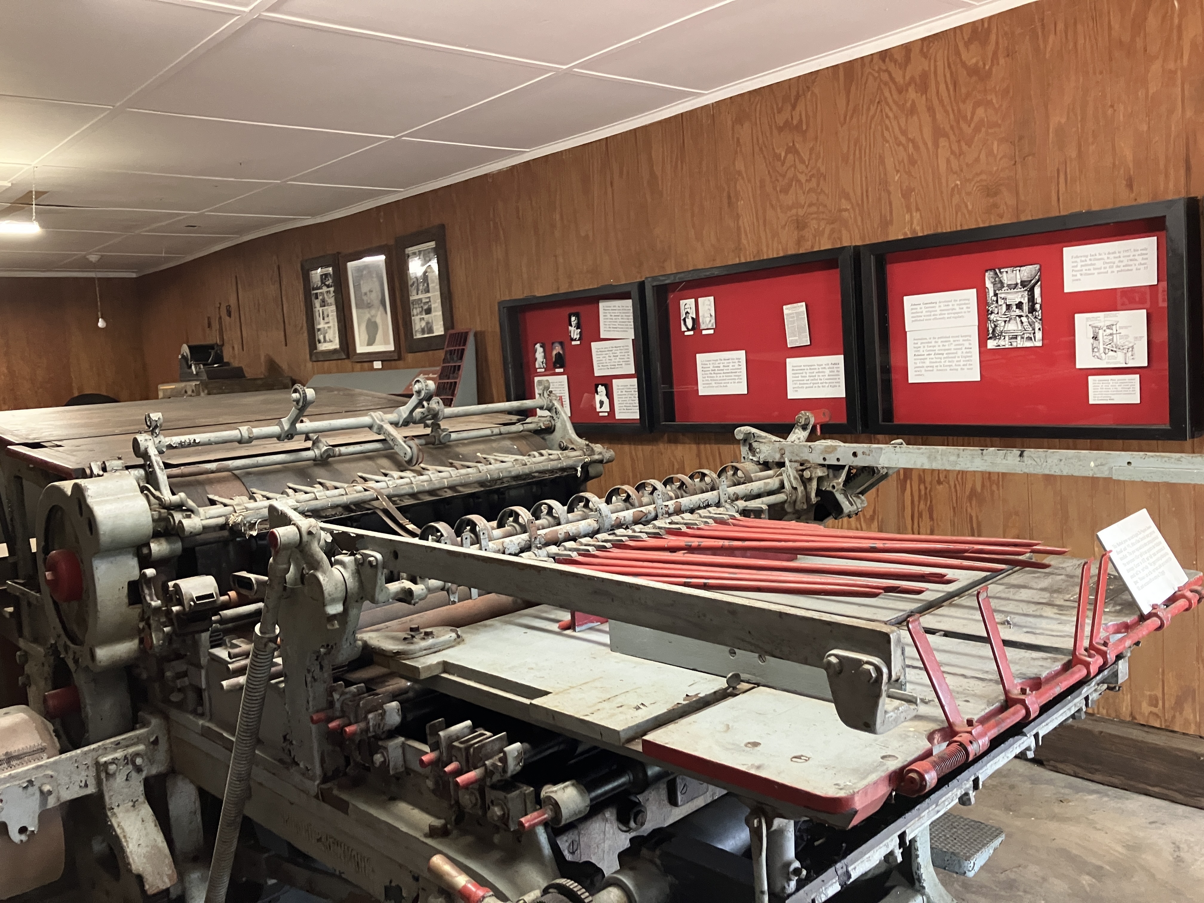Printing Press --Gretchen Quarterman