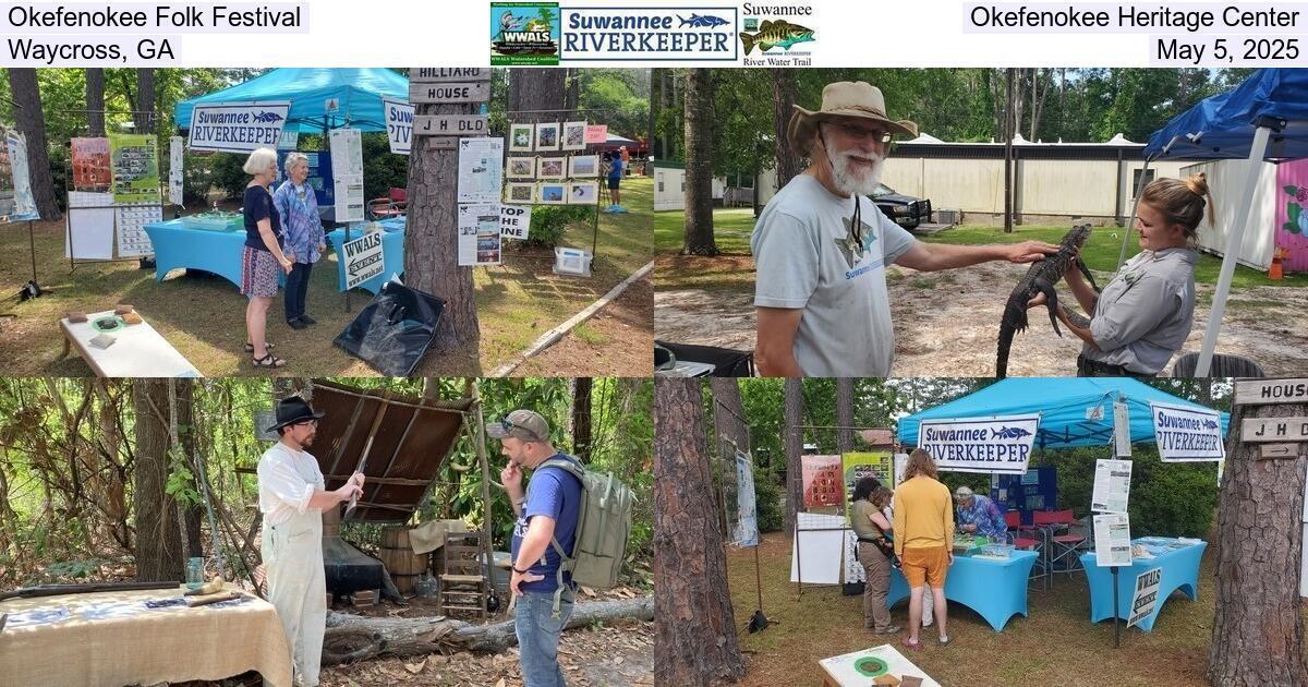 Okefenokee Folk Festival, Okefenokee Heritage Center, Waycross, GA, May 5, 2025