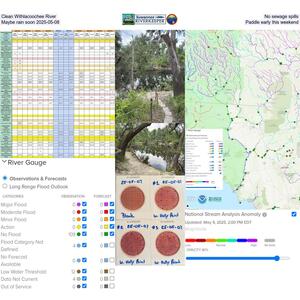 [Clean Withlacoochee River, No sewage spills, Maybe rain soon 2025-05-08, Paddle early this weekend]