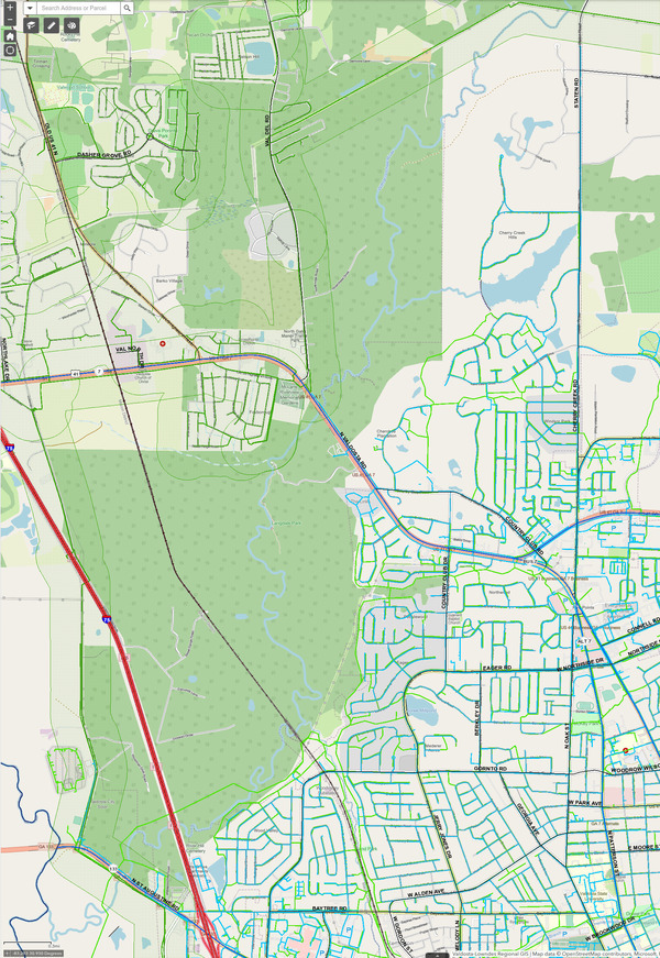 Map: Langdale Park --VALORGIS