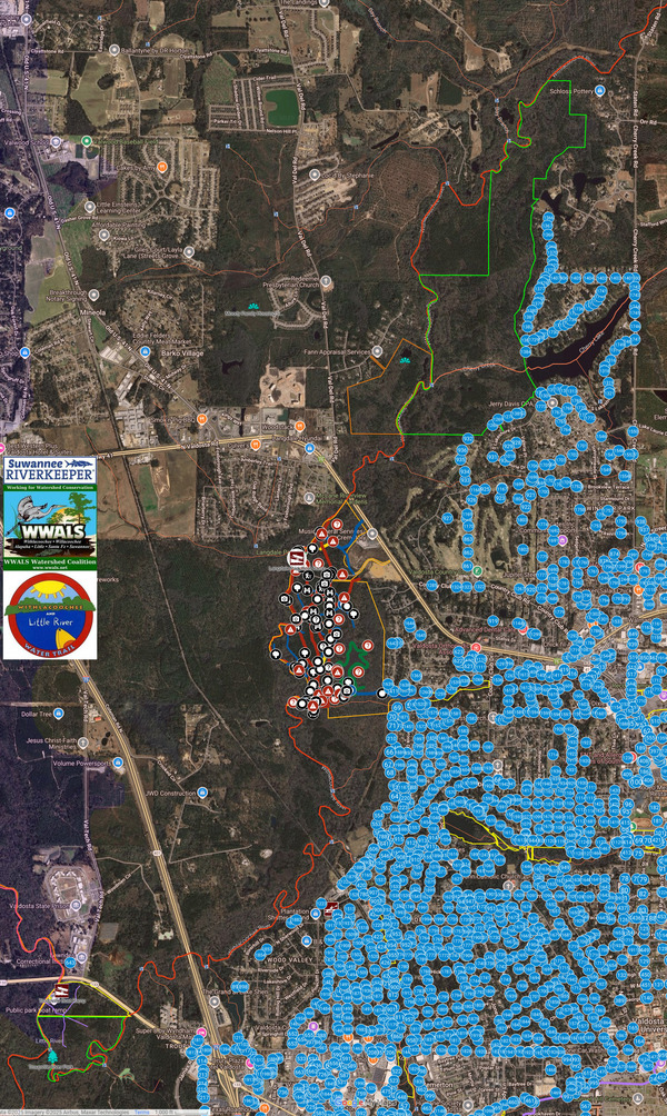 [Map: Langdale Park --WWALS Valdosta Sewer Map: 2025-05-23]